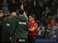 Muñiz Muñoz expulsó a Mantilla por hacerle una peineta a la grada.