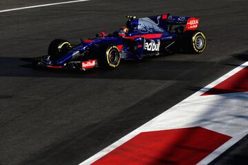 Carlos Sainz durante el GP de Azerbaiyán. 