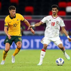 Emiratos Árabes Unidos 1-2 Australia: resumen, goles y resultado