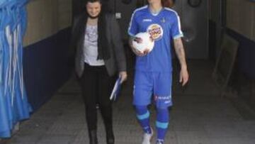 Alexis fue presentado como refuerzo hasta final de campaña