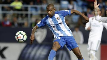 Rolan con el Málaga.