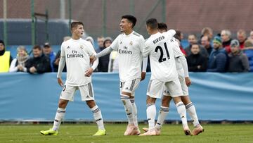 07/11/18 PARTIDO YOUTH LEAGUE 
 VIKTORIA PILZEN - REAL MADRID 
 ALEGRIA GOL 1-2 RODRIGO RODRIGUES 