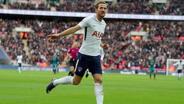 El atacante ingl&eacute;s del Tottenham, Harry Kane, durante un encuentro.