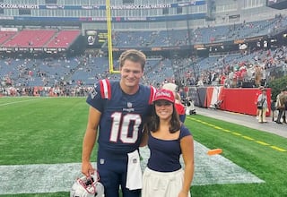 ¿Con quién está casado Drake Maye? Así es Ann Michael Hudson, la esposa del QB de los Patriots y sensación en redes