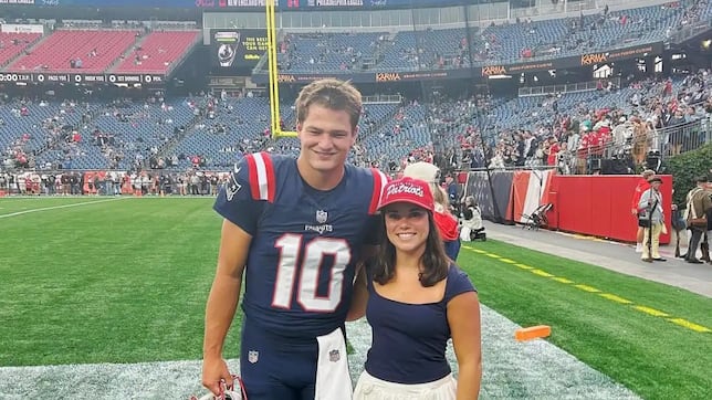 Who is Drake Maye married to? This is Ann Michael Hudson, the Patriots QB’s wife and social media sensation