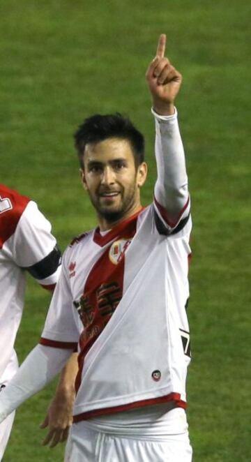 1-1. Alberto Bueno celebró el gol del empate.