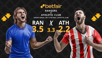 Rangers vs. Athletic Club: horario, dónde ver, pronósticos y cuadro