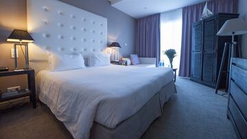 Las habitaciones, austeras y cómodas.