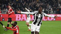 Tim Weah brilla en el triunfo de la Juventus ante el Milan