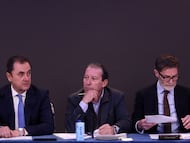 José María Muñoz, Miguel Criado y Bartolomé Cantarero.