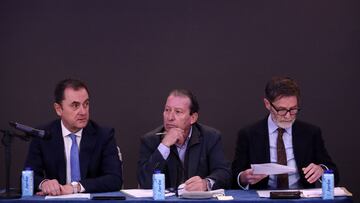 José María Muñoz, Miguel Criado y Bartolomé Cantarero.