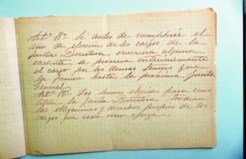 Artículo 11º. Si antes de cumplirse el año de elección de los cargos de la Junta Directiva ocurriera alguna vacante, se proveerá interinamente el cargo por los demás señores que la formen hasta la próxima Junta General.

Artículo 12º. Los señores elegidos para constituir la Junta Directiva tendrán las obligaciones y derechos propios de los cargos que cada uno ejerza.
