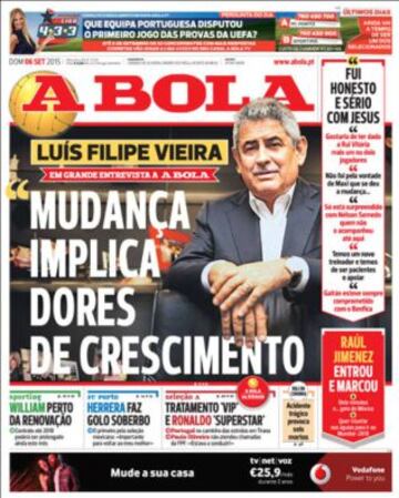 Portadas de la prensa deportiva