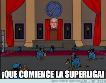 Los mejores memes de la Superliga