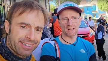 Iker y Eneko Pou hablando a la cámara en Perú