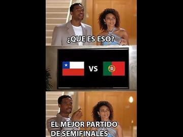 Los memes del triunfo de Chile ante Portugal de Cristiano