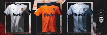 El club ha presentado los tres nuevos uniformes para la pr¨®xima temporada. El primero, cl¨¢sico, ser¨¢ blanco con detalles negros, el segundo, naranja; y el tercero, azul celeste y gris.