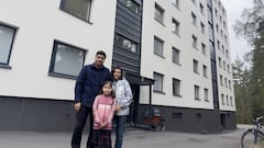 Se fueron de Chile a Finlandia por su hija artista: niños llegan solos al colegio