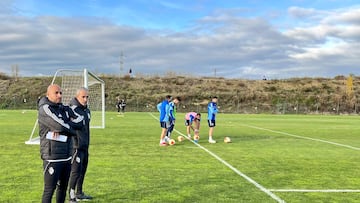 Nafti, entrenador de la Ponferradina.