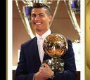 Cristiano: "Nunca pensé en ganar cuatro Balones de Oro"