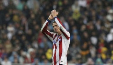 Celebración del segundo gol de Fernando Torres. 1-2.