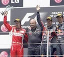 Victoria de Vettel por delante de Alonso y Webber
