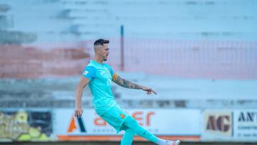 El capitán del Real Mallorca, Antonio Raíllo, en pretemporada