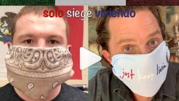 El actor Matthew McConaughey y el boxeador Saúl Canelo Álvarez hicieron un video para concientizar a la gente sobre los cuidados contra el COVID-19.