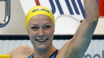 La sueca Sarah Sjöstrom acarició el récord del mundo.