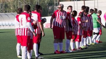 Los jugadores de la UD Almer&iacute;a de LaLiga Genuine.