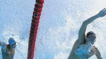 <b>APLAZADAS. </b>La lluvia impidió que se disputaran algunas pruebas de la jornada de ayer.