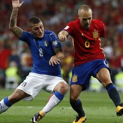 Iniesta: "Gran partido de todos; es un día para estar muy feliz"