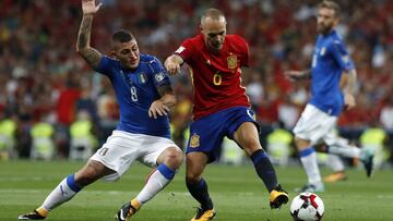 02/09/17 PARTIDO CLASIFICACION MUNDIAL RUSIA 2018
 SELECCION ESPA&Ntilde;OLA ESPA&Ntilde;A -  ITALIA
 INIESTA 