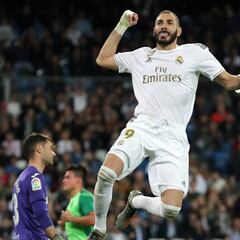 El Madrid no conoce la derrota cuando Benzema marca