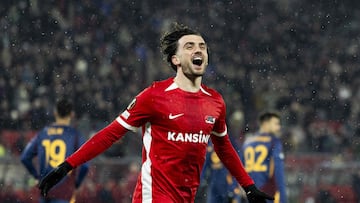 Resumen y goles del AZ Alkmaar vs Roma, jornada 7 de la Europa League 24-25