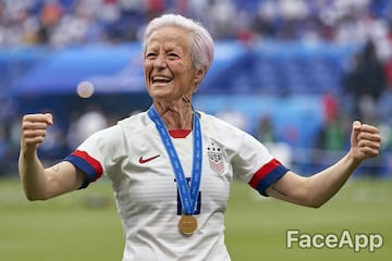 Face App: así se verían los deportistas en edad adulta