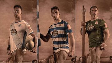 La primera equipación, en el centro, es el motivo de la discordia.