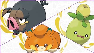 Los tres nuevos Pok&eacute;mon confirmados.