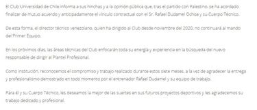 "Me imaginaba dando la vuelta olímpica": el adiós de Dudamel