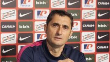 Valverde, en rueda de prensa