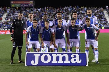 Equipo del Leganés.