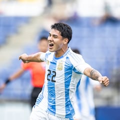 El ‘otro Mastantuono’ lidera a Argentina