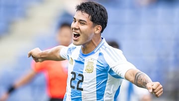 El ‘otro Mastantuono’ lidera a Argentina