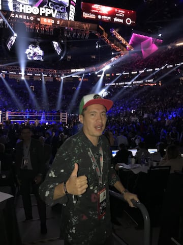 Una gran lista de deportistas y famosos se hicieron presentes en la pelea del año celebrada en la T-Mobile Arena de Las Vegas, entre ellos Will Smith y Lebron James.