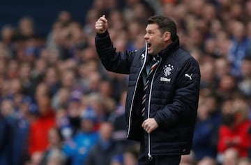 Soccer Football - Scottish Premiership - Rangers vs Celtic - Ibrox, Glasgow, Britain - March 11, 2018   Rangers manager Graeme Murty    REUTERS/Russell Cheyne