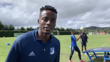 El partido de teqball que narró Jáder Valencia en práctica