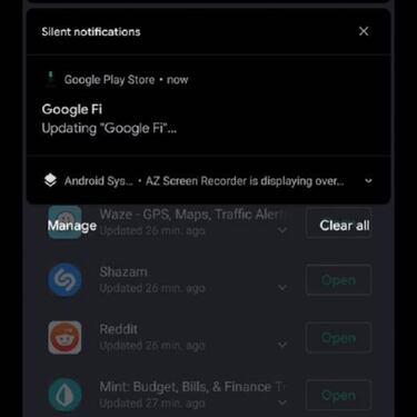 Android dejará de notificarte cuándo actualiza tus apps