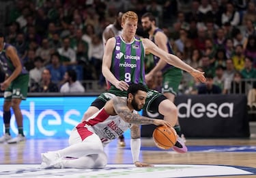 El Unicaja saca músculo ante un Baskonia fundido