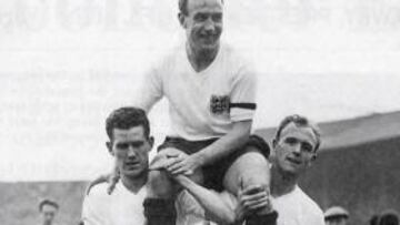 Billy Wright, el primer socio en el club de los 100