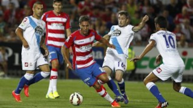 Granada y Deportivo, 50 veces para un empate absoluto